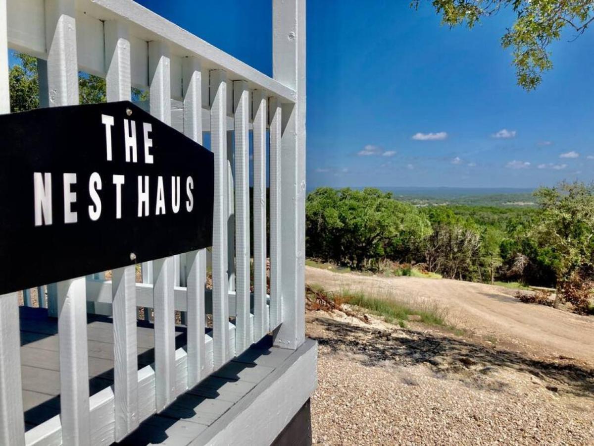 Nest - Texas Tiny House With A Big View Villa Spring Branch Dış mekan fotoğraf